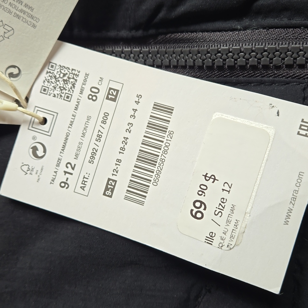 Zara down jacket - Picture 2 of 10